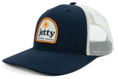 Jetty Rise Classic Trucker Hat - Navy 1 Jetty Rise Classic Trucker Hat - Navy