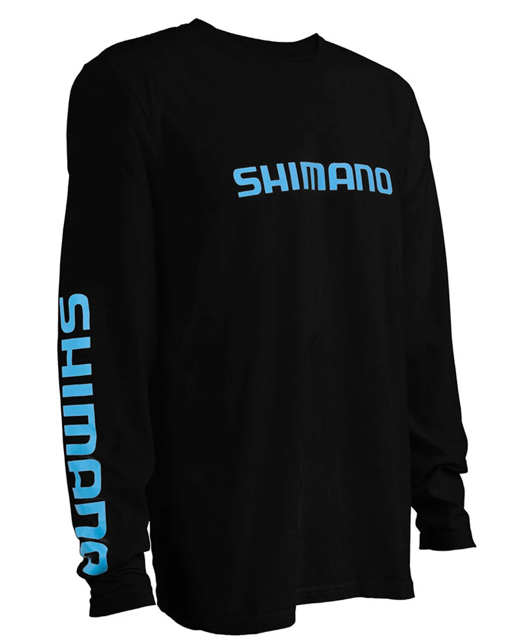 Shimano Logo Cotton Long Sleeve T-Shirts 1 Shimano Logo Cotton Long Sleeve T-Shirts